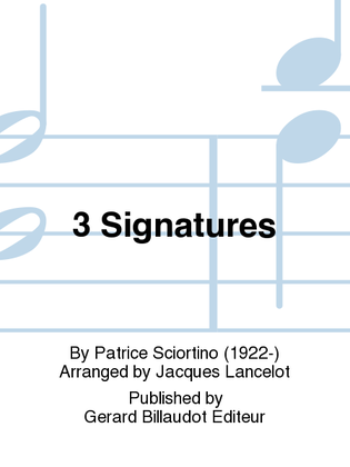 3 Signatures