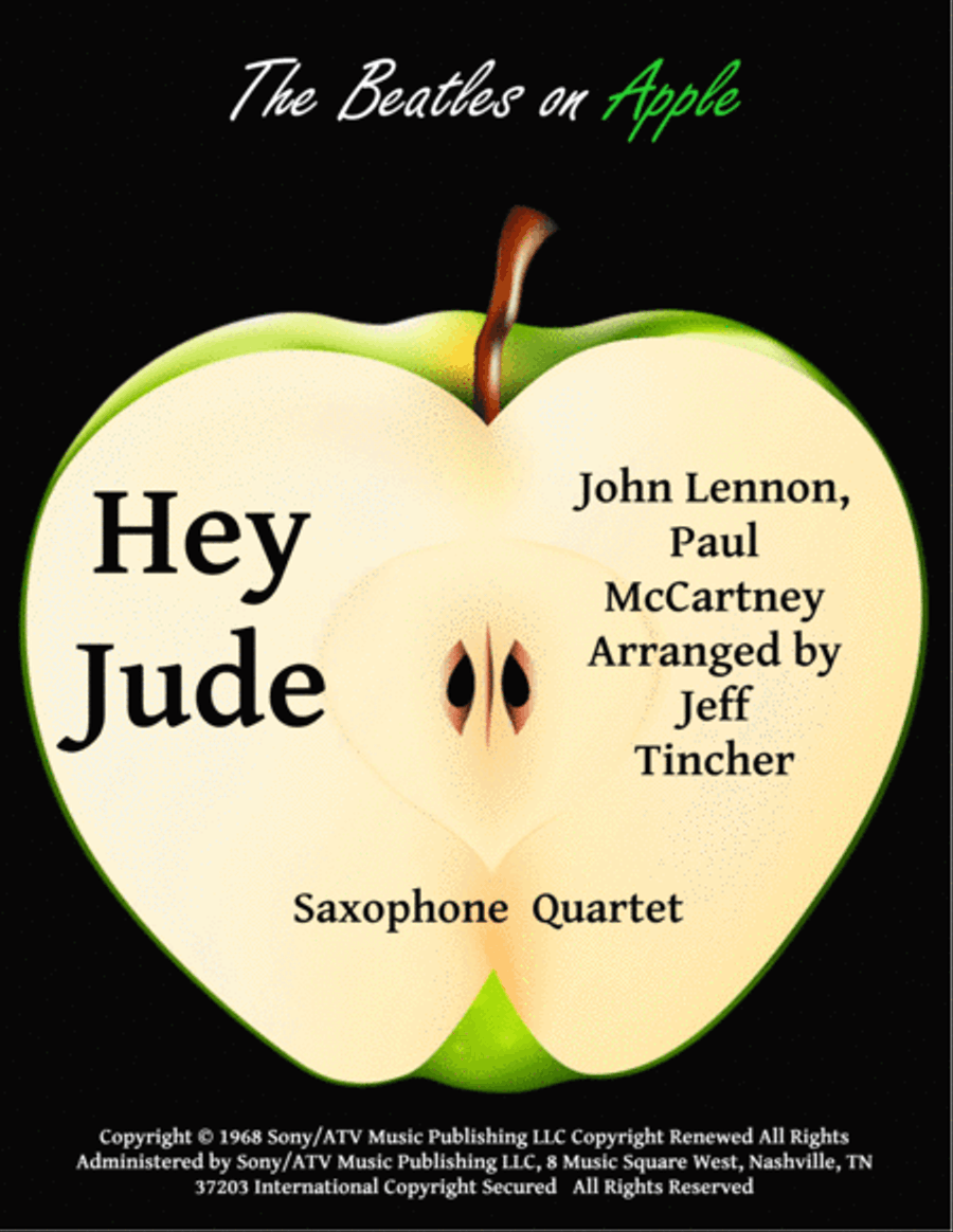Hey Jude Woodwind Quartet scores gallery preview page 1
