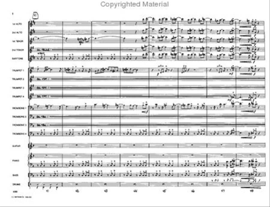 Duke It Out! Jazz Ensemble scores gallery preview page 7