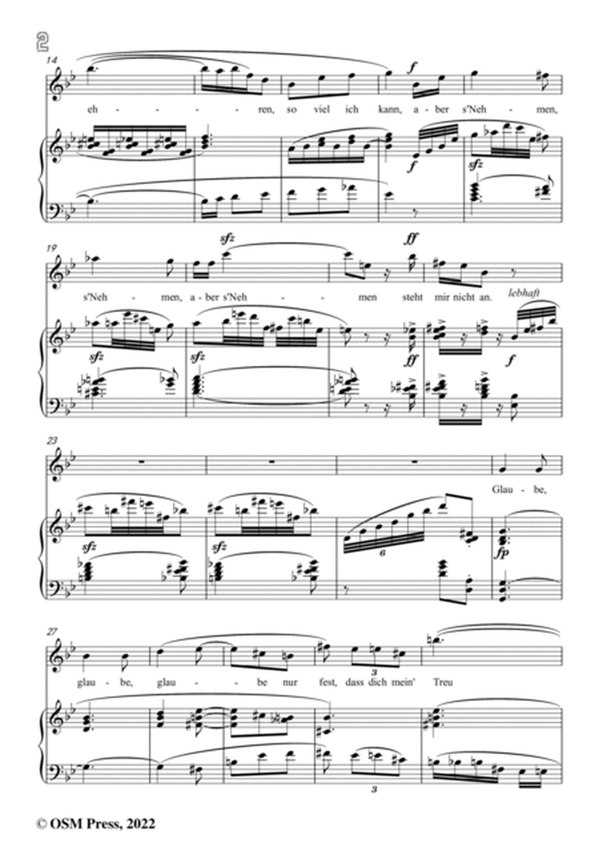 Richard Strauss-Junggesellenschwur,in g minor image number null