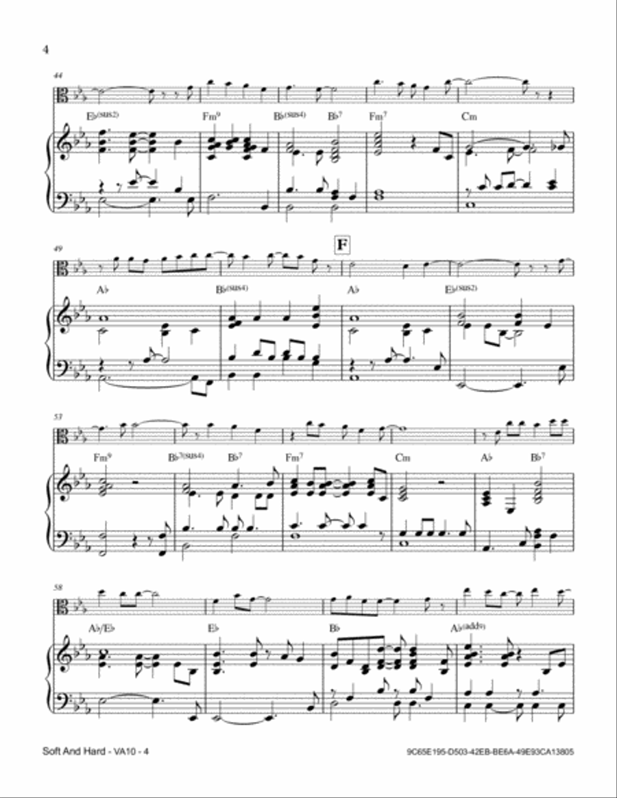Soft And Hard Viola scores gallery preview page 4