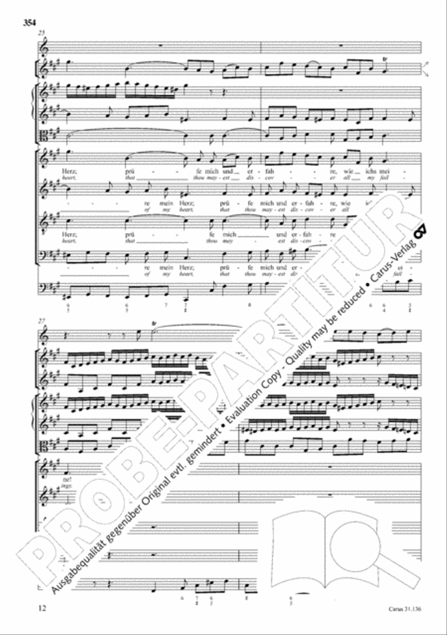 The Complete Sacred Vocal Works (Das geistliche Vokalwerk) Voice scores gallery preview page 355