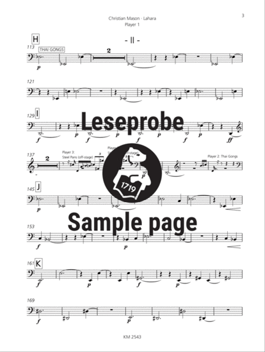 Lahara Percussion scores gallery preview page 4