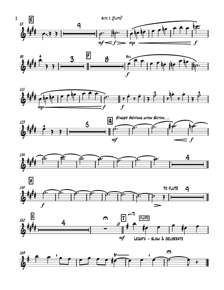 My Favorite Things Jazz Ensemble scores gallery preview page 2