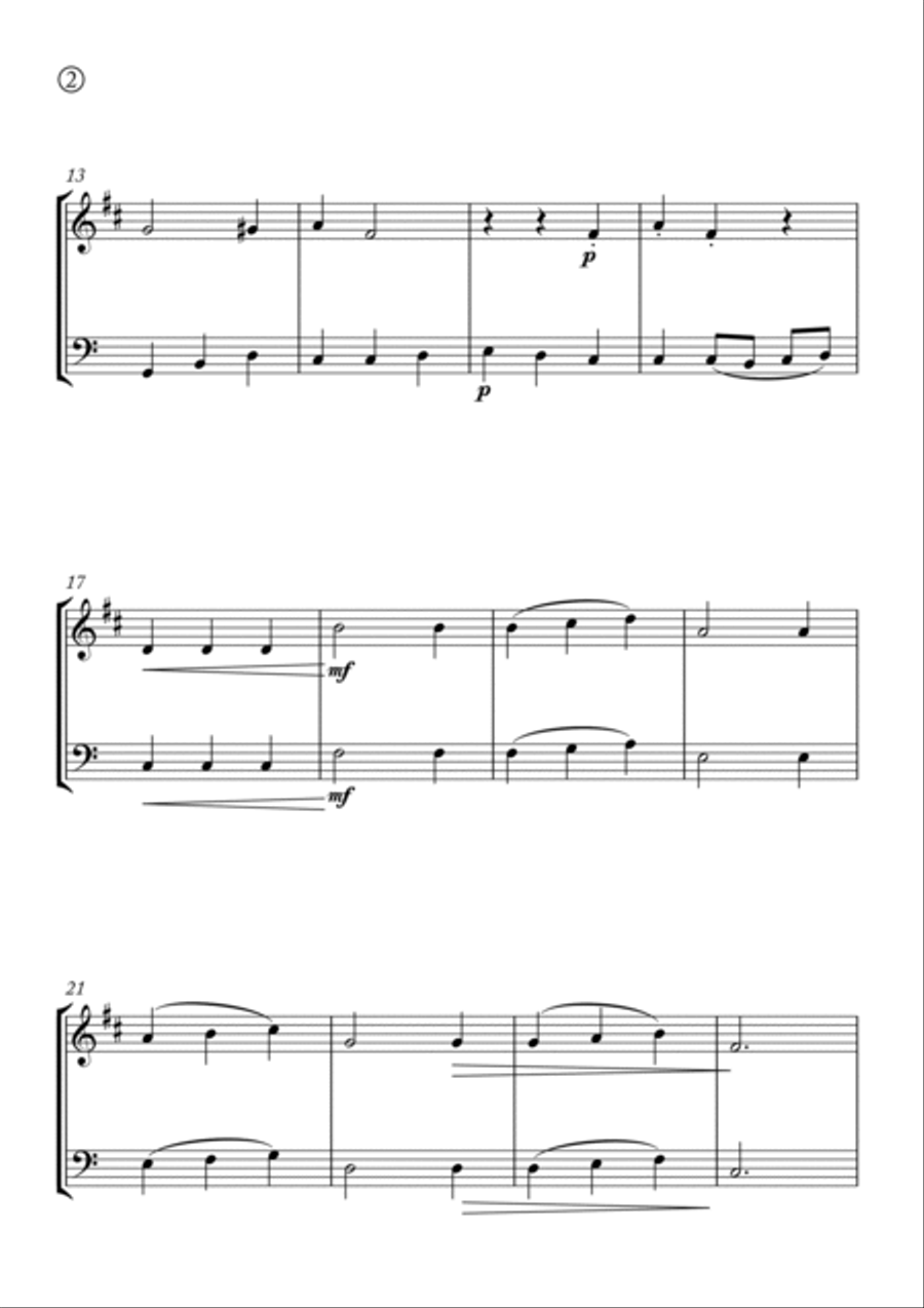 Capriccio Italiano Brass Duet scores gallery preview page 2