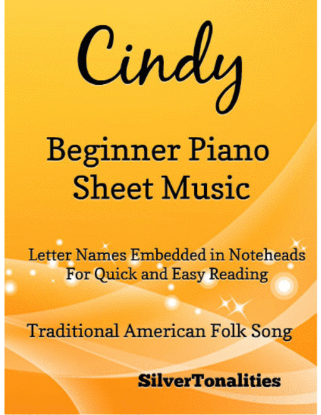 Cindy Beginner Piano Sheet Music