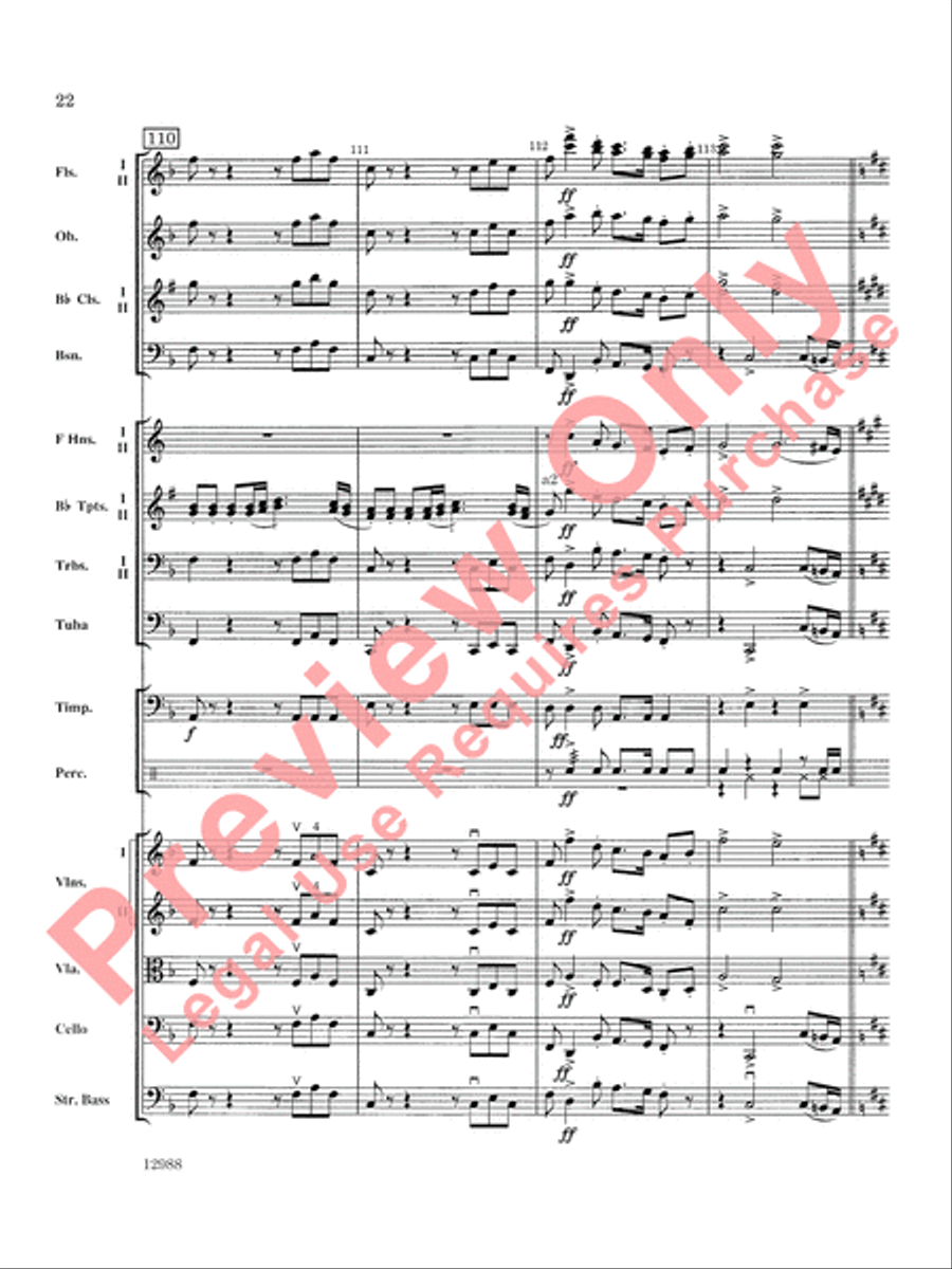 A Bach Christmas A Bach Christmas Full Orchestra scores gallery preview page 23