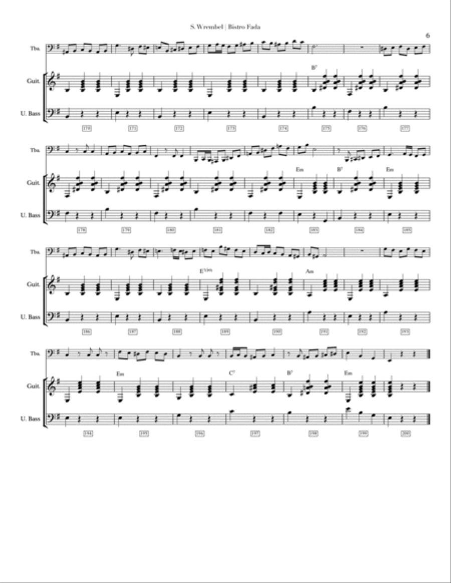 Bistro Fada Tuba scores gallery preview page 6