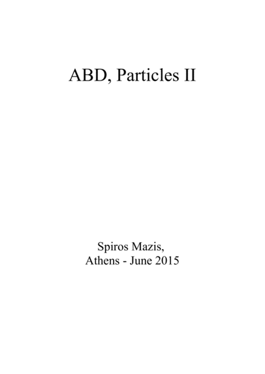 ABD, Particles II image number null