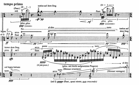 Figura II / Frammento per quartetto d'archi (1997)