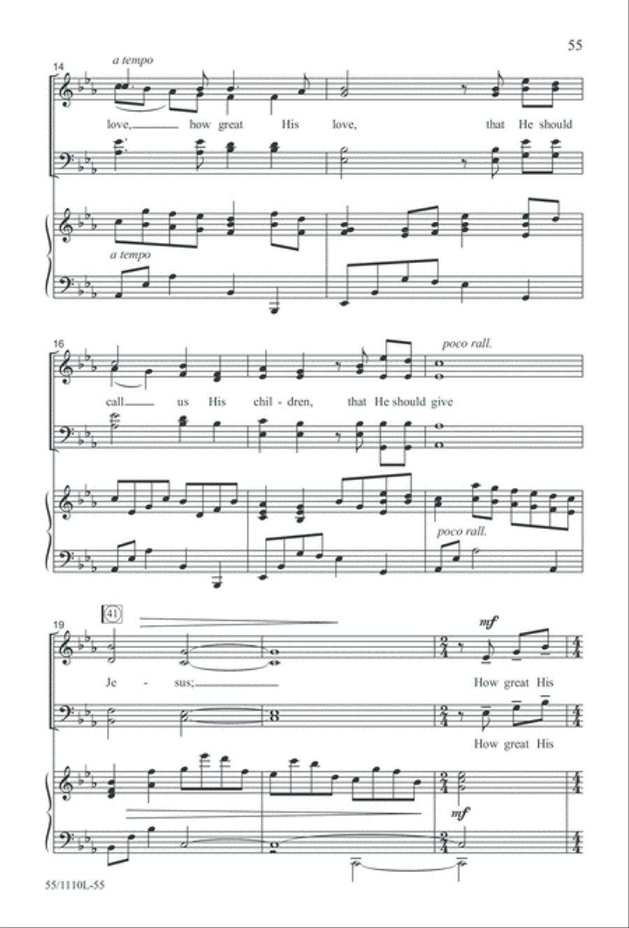 The Living Last Supper 4-Part scores gallery preview page 56