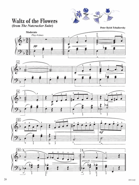 Level 4 - Christmas Book by Nancy Faber Piano Method - Sheet Music