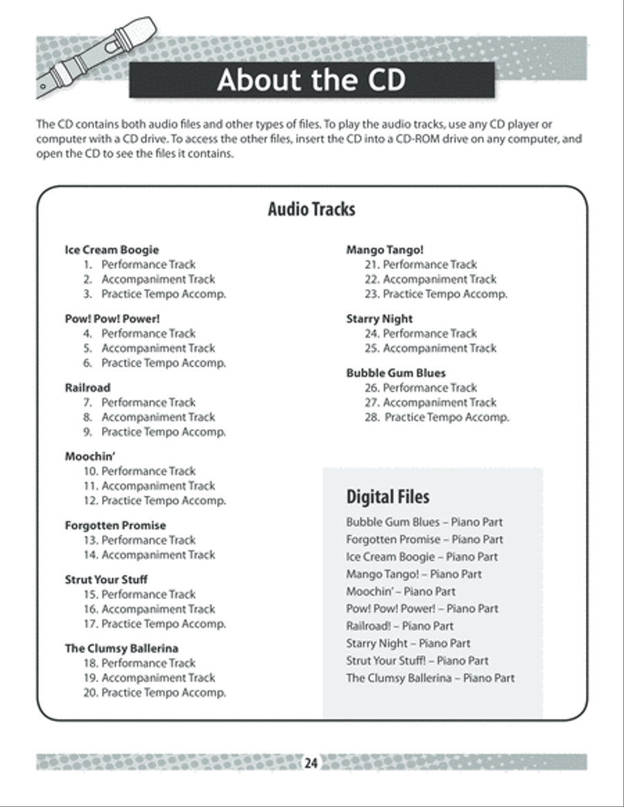 Recorder Jazz Time Recorder scores gallery preview page 8