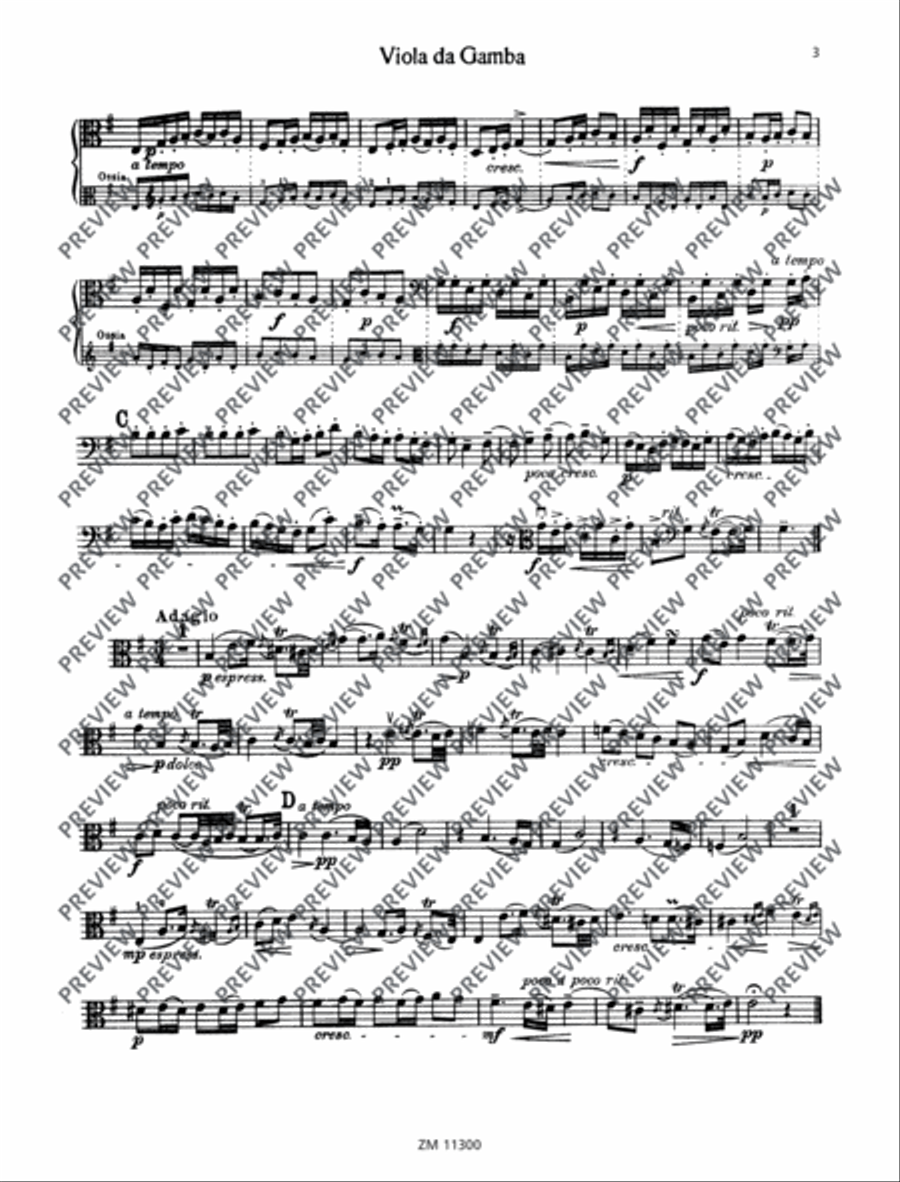 Sonata Flute scores gallery preview page 19