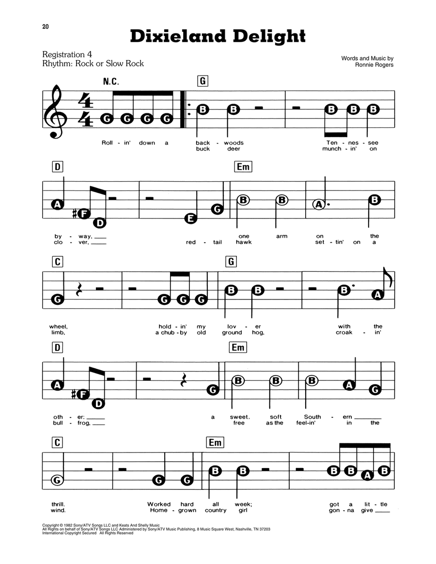 Dixieland Delight Score scores gallery preview page 1