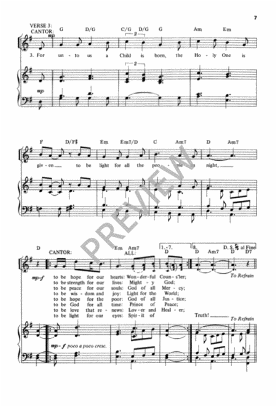 Arise, Shine! 3-Part scores gallery preview page 8