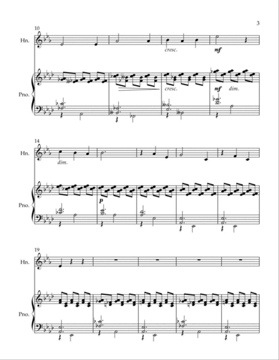 The Sea Princess The Sea Princess Horn scores gallery preview page 3