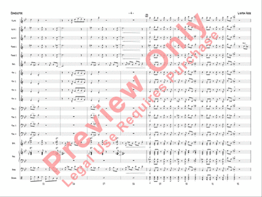 Listen Here Jazz Ensemble scores gallery preview page 7