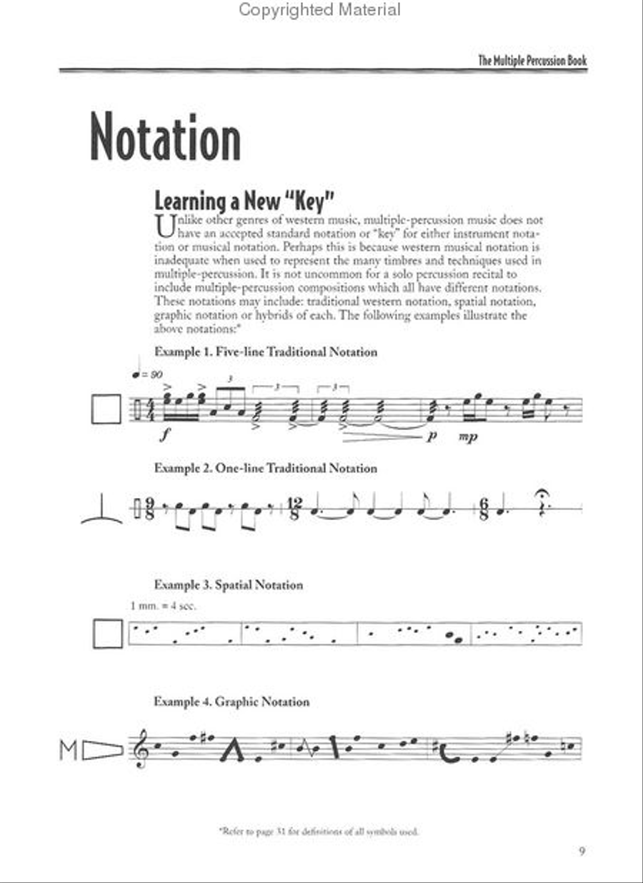 The Multiple-Percussion Book Percussion scores gallery preview page 2