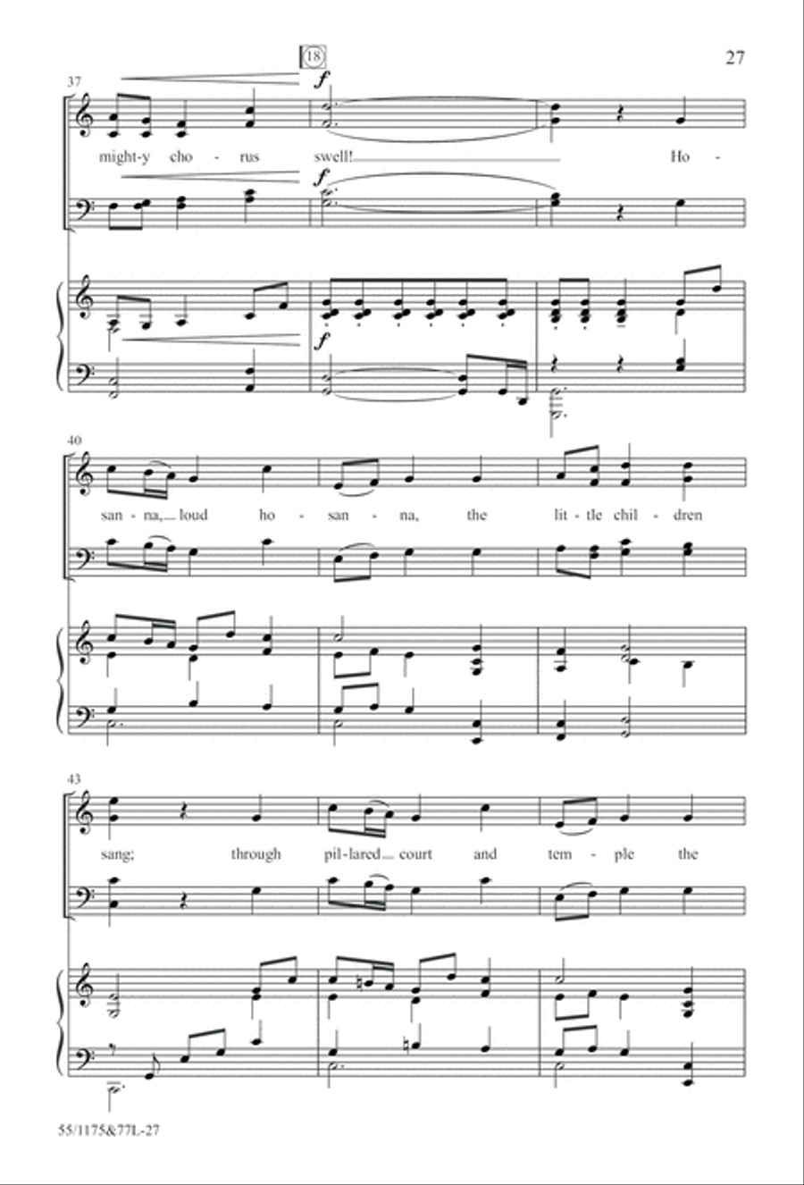 Behold the Lamb! 4-Part scores gallery preview page 28