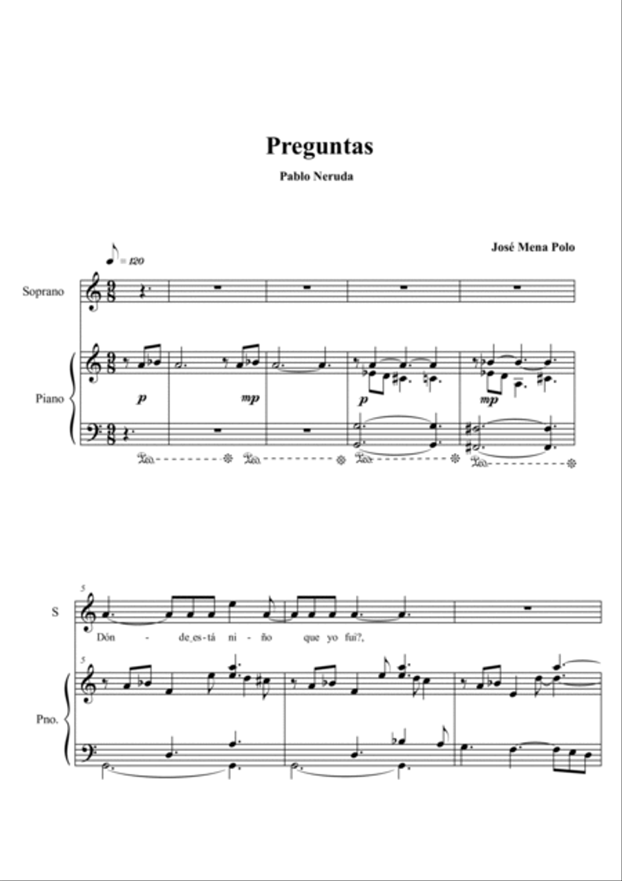 Preguntas Voice Solo scores gallery preview page 2