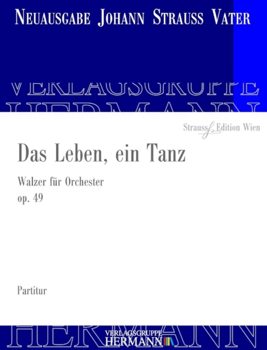 Das Leben, ein Tanz Op. 49 Orchestra scores gallery preview page 1