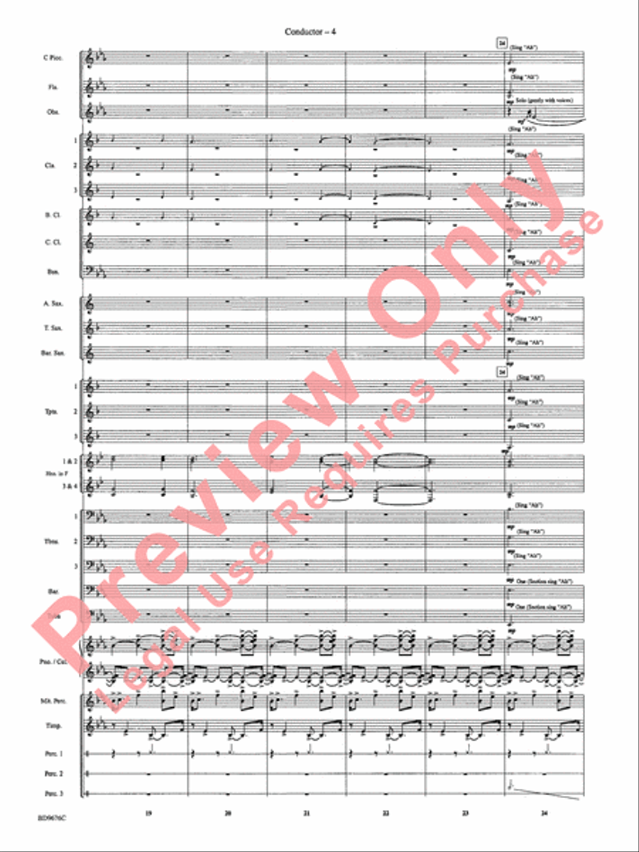 Paradiso Paradiso Concert Band scores gallery preview page 7