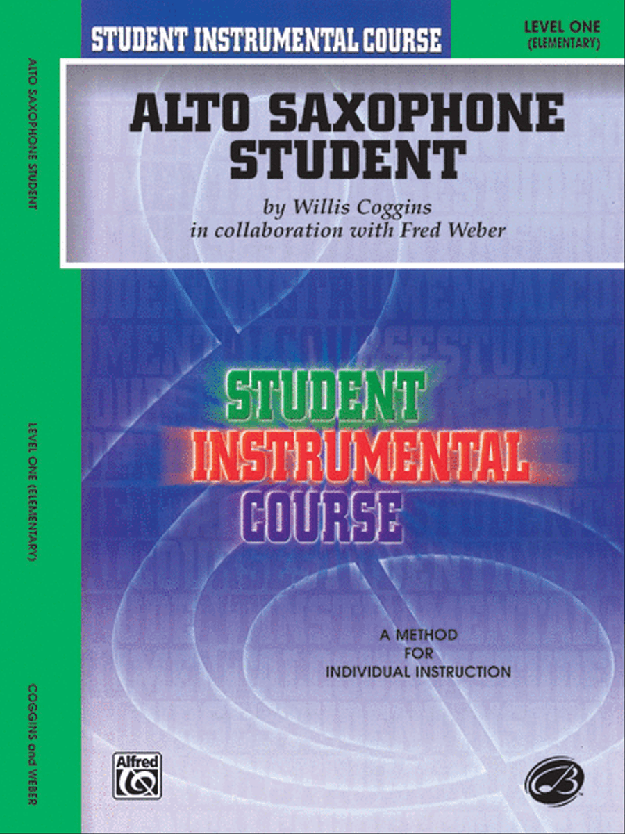 Student Instrumental Course Alto Saxophone Student Alto Saxophone scores gallery preview page 1