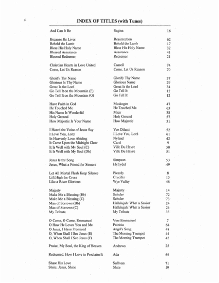 61 Trumpet Hymns and Descants, Vol. 3-Digital Download Trumpet Solo scores gallery preview page 5
