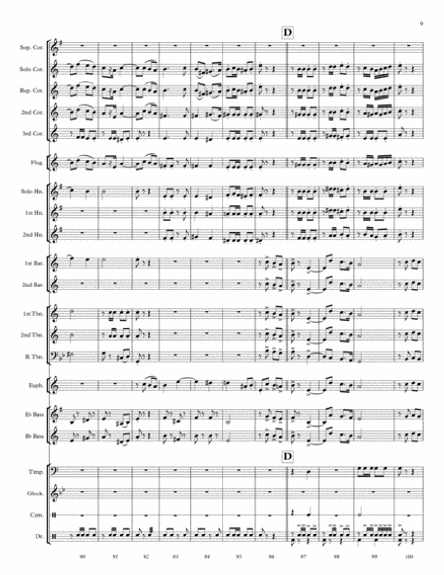 The Midwesterner Brass Band scores gallery preview page 10