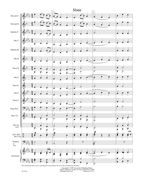 Hymnal Companion for Woodwinds, Brass and Percussion: Pentecost
