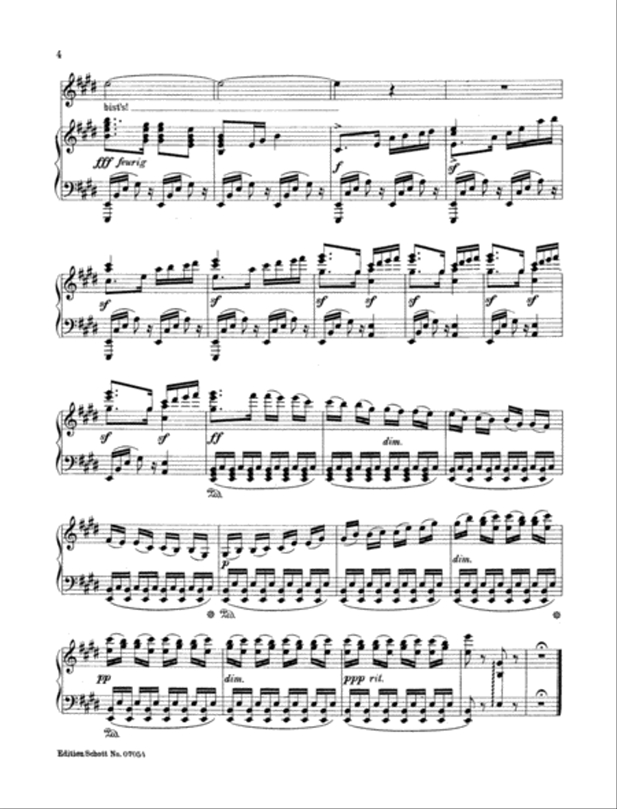 Er ist's / Der Gärtner Medium Voice scores gallery preview page 3