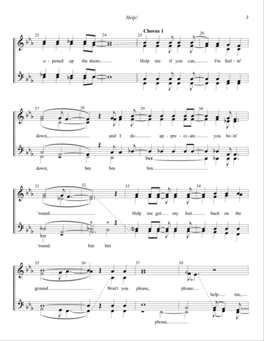 Help! Help! SSAA scores gallery preview page 3