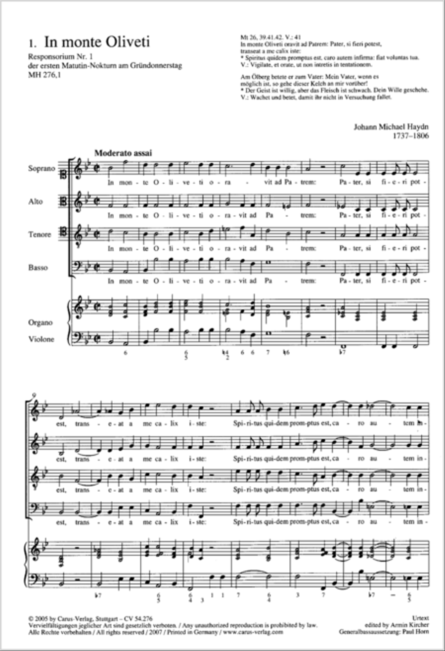 Responsoria pro Hebdomada Sancta Score scores gallery preview page 2