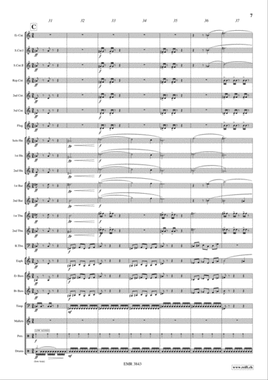 Spiderman Brass Band scores gallery preview page 8