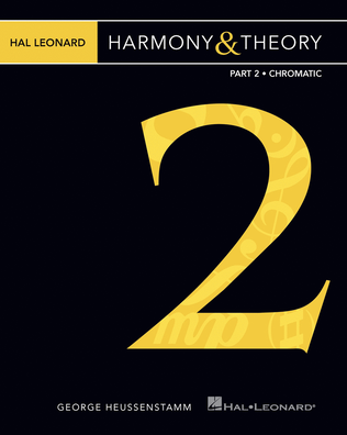 Book cover for Hal Leonard Harmony & Theory – Part 2: Chromatic