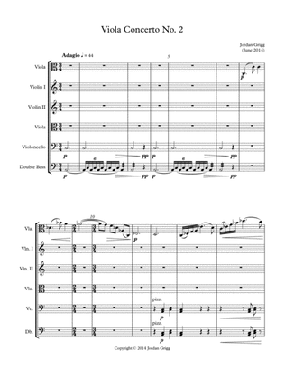 Book cover for Viola Concerto No.2