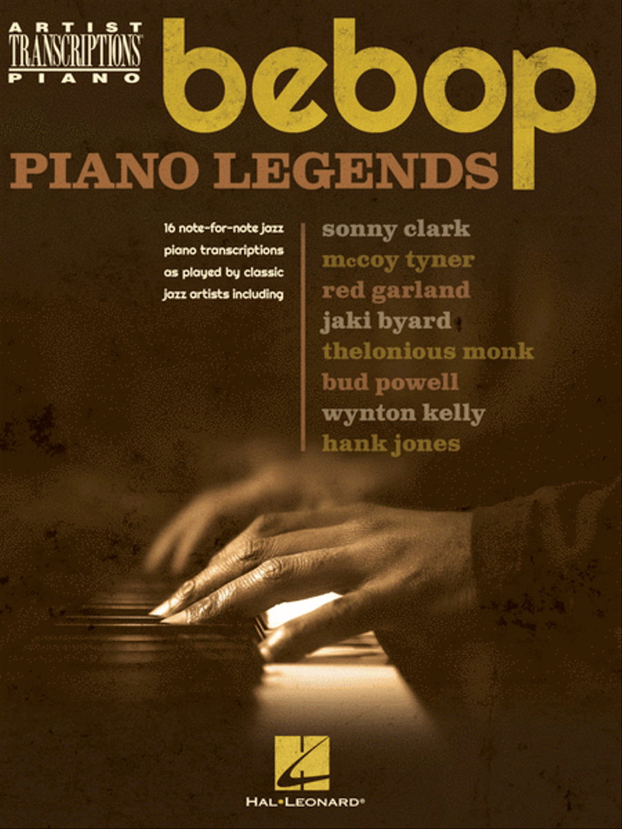 Bebop Piano Legends Bebop Piano Legends Piano scores gallery preview page 1
