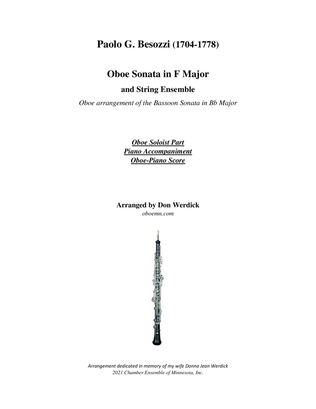 Oboe Sonata in F Major