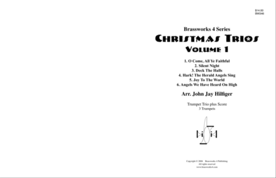 Christmas Trios, Vol. 1 Trumpet Trio scores gallery preview page 1