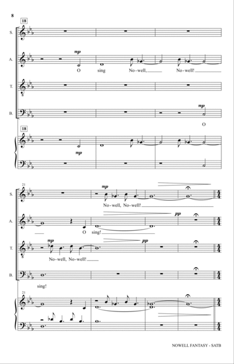 Nowell Fantasy 4-Part scores gallery preview page 6