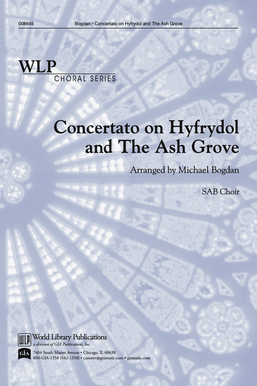 Concertato on Hyfrydol and the Ash Grove-arr. Bogdan
