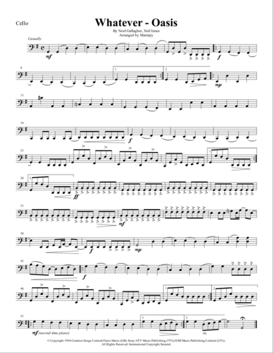 Whatever Whatever String Quartet scores gallery preview page 4