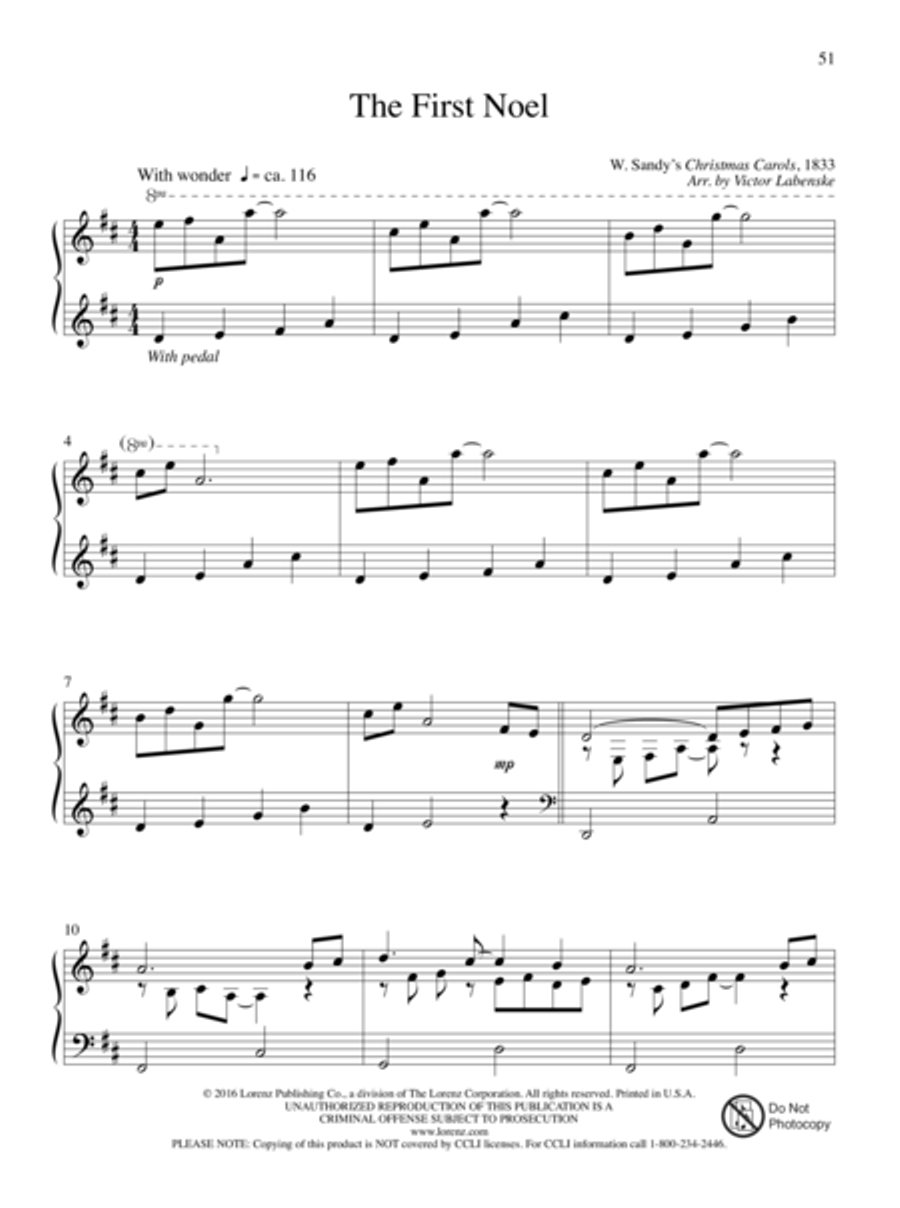 Christmas Impressions Piano Solo scores gallery preview page 28