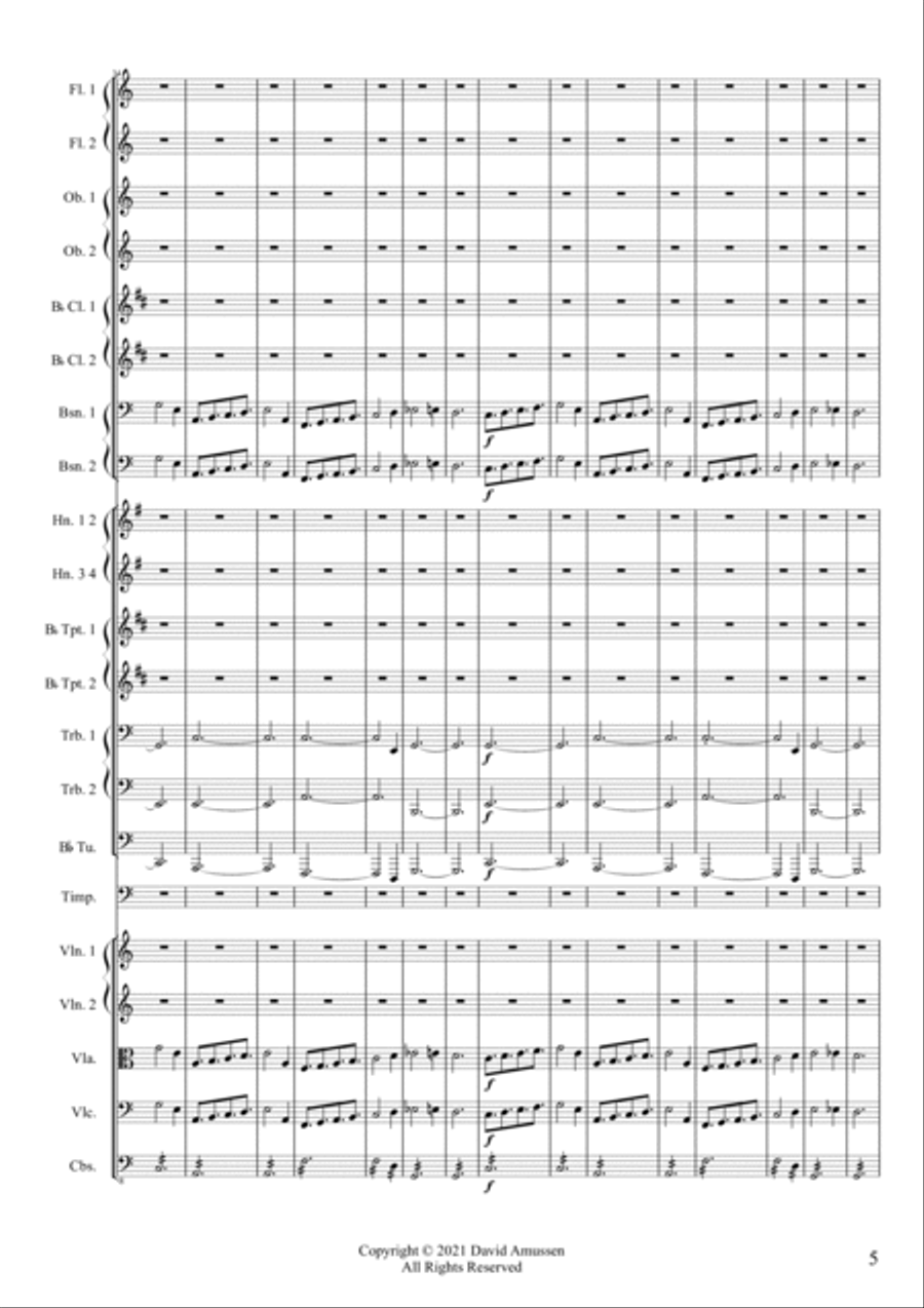 Overture (2021) Overture (2021) Full Orchestra scores gallery preview page 5