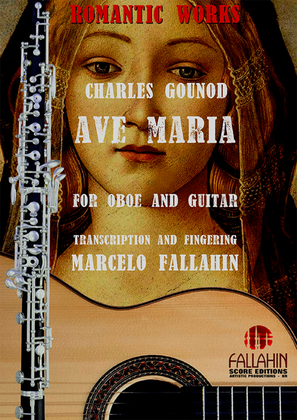 Book cover for AVE MARIA - GOUNOD - FOR OBOE AND GUITAR