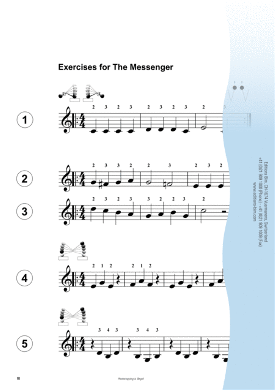 Beginning with 4 Mallets Marimba scores gallery preview page 7