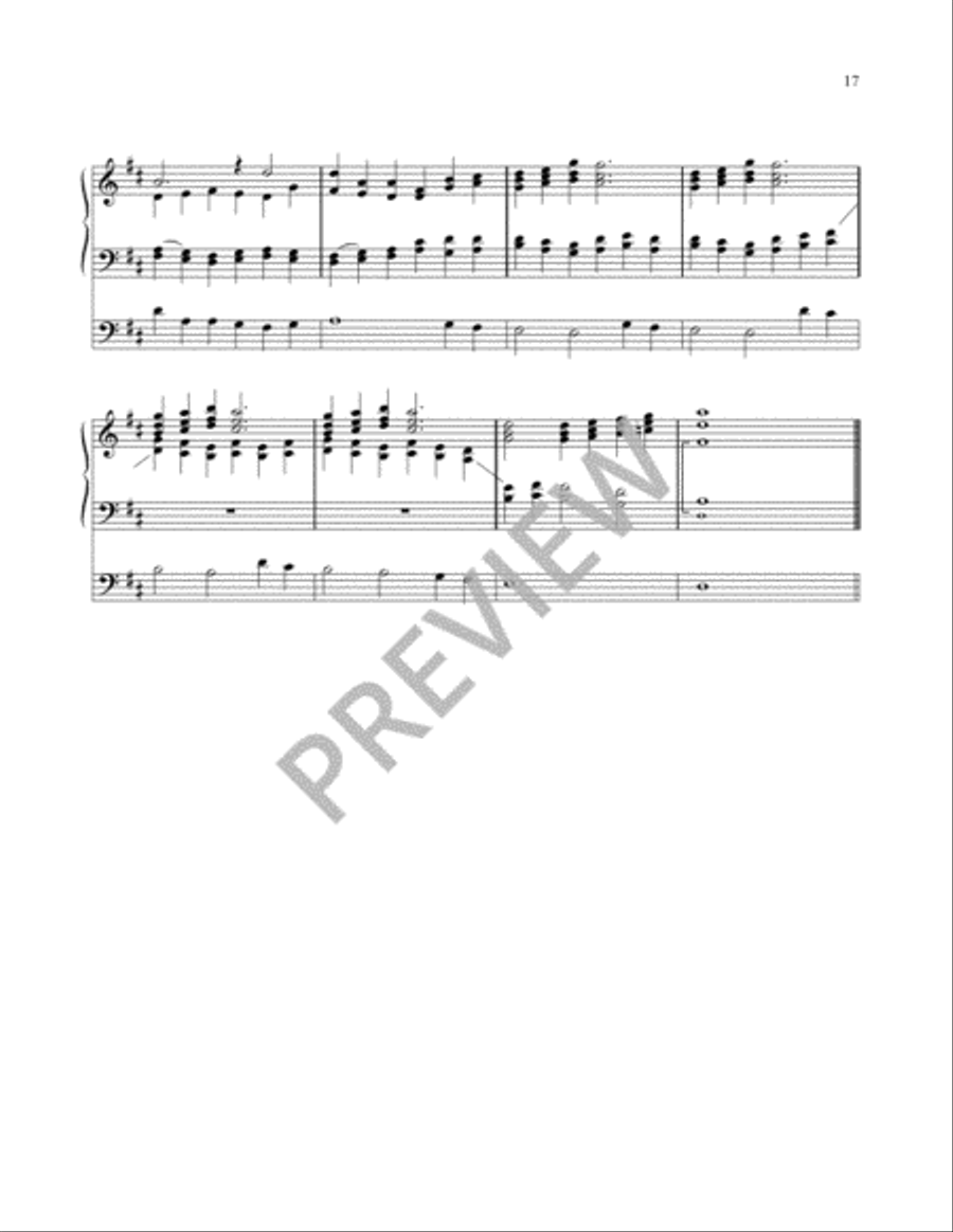 Hymn Harmonizations for Organ - Volume 3 Organ scores gallery preview page 20
