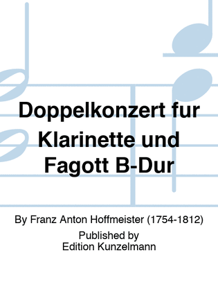 Double concerto for flute and bassoon in B-flat major