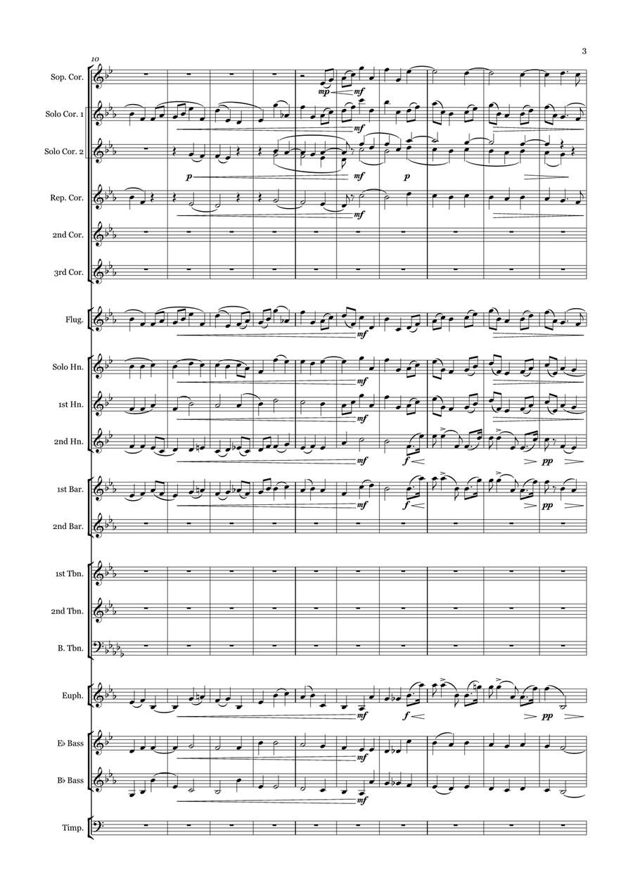 Nimrod Brass Band scores gallery preview page 3